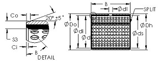 Подшипник AST800 13560 (AST)