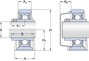 Подшипник SY 35 TDW (SKF)