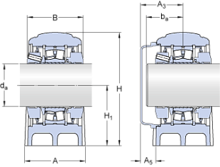 Подшипник SYNT 55 FW (SKF)